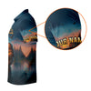 Joycorners The Best Things In Life Are Wild And Free Funny Bigfoot Fishing SPF Shirt For Men, Gift For Fisherman