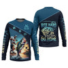 Joycorners Bite Hard or Go Home Fishing Shirts, SPF Long Sleeve Shirts, Fishing Shirts For Men