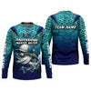 Joycorners Bass Fishing UPF Shirts, Long Sleeve Sun Shirt, Camo Long Sleeve Shirt, Fishing Shirts For Men