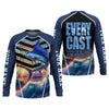 Joycorners Every Cast Is A New Possibility Mens Fishing Shirts Long Sleeve, SPF Shirt For Men, Fishing Shirts For Men