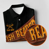 Joycorners Fish Reaper Horror Fishing SPF Shirt For Men, Fishing Gifts For Men, Men's Fishing Shirt