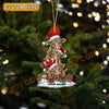 Joycorners Cow Family Ornament, Acrylic Ornament (8 Breed Options)