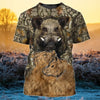 Joycorners Wild Boar Hunting All Over Printed 3D Shirts