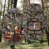 Joycorners USA Flag Deer Hunting All Over Printed 3D Shirts