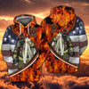 Maxcorners Firefighter 3D Men Tshirt, Firefighter Shirt, Gift for Firefighter LM1911
