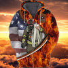 Maxcorners Firefighter 3D Men Tshirt, Firefighter Shirt, Gift for Firefighter LM1911