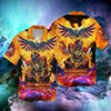 Maxcorners Firefighter God Bless Firefighter Skull 3D Printed Shirt, Idea Gift for Firefighter LM1911