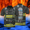Maxcorners 3D All Over Print Equipment Fire Tool Tee Shirt, Best Firefighter Apparel For Firefighter Lovers LM1911