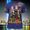 Maxcorners Lasfour Firefighter Custom Shirt Never Forget 9-11 All Gave Some Some Gave All Personalized Gift LM1911