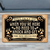 Joycorners Funny Dog Doormat, The Dog Involved, Dog Doormat For Home Decor Housewarming Gift, Welcome Mat Gift For Dog Lovers LM0210