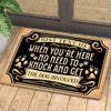 Joycorners Funny Dog Doormat, The Dog Involved, Dog Doormat For Home Decor Housewarming Gift, Welcome Mat Gift For Dog Lovers LM0210