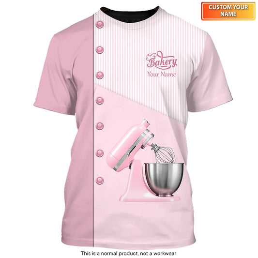 BAKER - Custom Bakery Shirt Gift For Baking & Cake Lover Printed Shirt