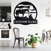 Personalized Name Horse Metal Sign