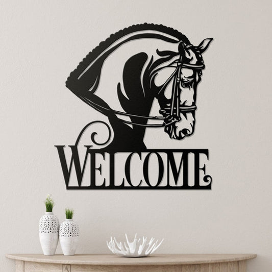 Personalized Name Horse Metal Sign