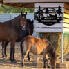 Personalized Name Horse Metal Sign