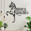 Personalized Name Horse Metal Sign