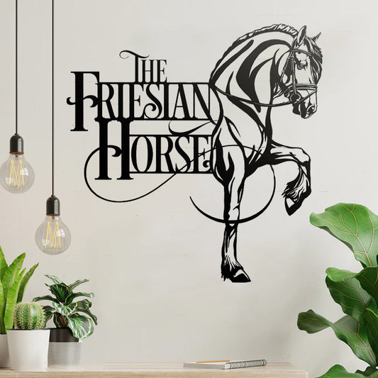 Personalized Name Horse Metal Sign