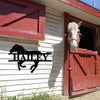 Personalized Name Horse Metal Sign