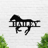 Personalized Name Horse Metal Sign