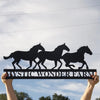 Personalized Name Horse Metal Sign