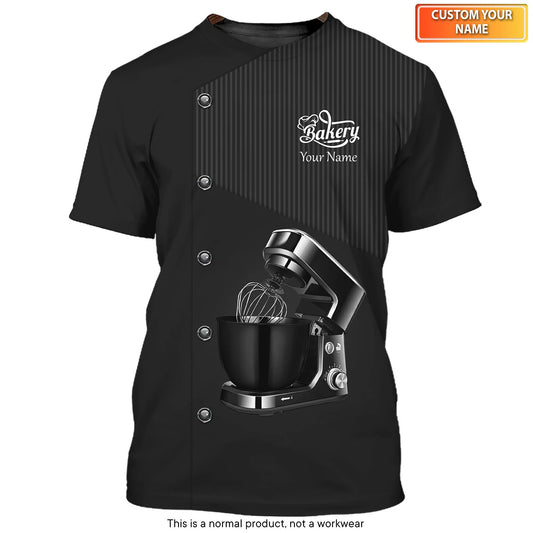 BAKER - Custom Bakery Shirt Gift For Baking & Cake Lover Printed Shirt
