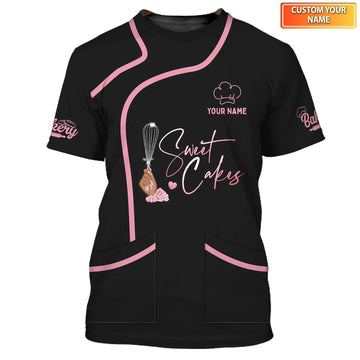 BAKER - Custom Bakery Shirt Gift For Baking & Cake Lover Printed Shirt