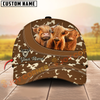 Joycorners Farm Animal Cow Print Personalized Name 3D Hat