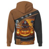 Joycorners Halloween Mechanic T Shirt Funny Vampire Skeleton Mummy Pumpkin Car Spooky Auto Repair Garage Workwear Tee Gift For Men Women Halloween PT2609