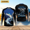 Joycorners Marlin Fishing, Chasing The Billfish Dream SPF Shirts, Fishing Shirts For Men, Fisherman Gift