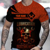 Joycorners Personalized Mechanic Shirt, Lubrication Is The Key To Busting Nutz, Skull and Wrenches Design, Gift For Men PT2609