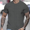 Joycorners Funny Dog Mechanic Shirt, Dachshund and Wrench Pattern Printed Shirt Presents For Mechanics PT2609
