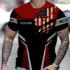 Joycorners Personalized Mechanic Shirt, Wrenches and America Flag Design, Mechanic Uniforms, Gift For Men PT2609