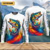Joycorners Colorful Fishing Lure, Hooded UPF Shirt, Casual Button Down Shirts, Mens Casual Shirts, Bass Fishing