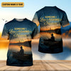 Joycorners Someone I Love Is Fishing In Heaven Fishing Memorial SPF Shirt For Men, Gift For Fisherman, Men's Fishing Shirt