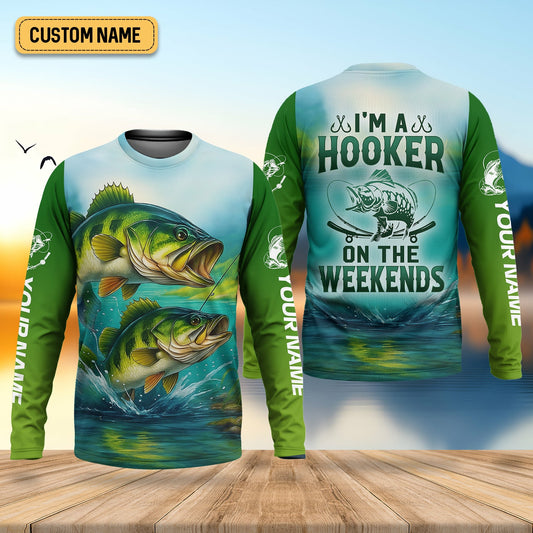 Joycorners I'm A Hooker Fishing UV Shirts, Funny Fishing Shirt, Fisherman Outfit, Fishing Shirts For Men