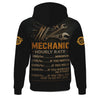 Joycorners Personalized T-Shirt Mechanic Hourly Rate Skull Looking Watch Design Shirt for Mechanics PT2609