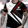 Joycorners Custom Name Mechanic Shirt Mechanic Heart Fire Printed Mechanic T Shirt PT2609