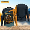 Joycorners Sasquatch Fishing Shirt With Hood, Long Sleeve Sun Shirt, Fishing Shirts For Men