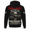 Joycorners Personalized Mechanic Shirt, Warning This Mechanic Is The One Person You May Wanna Skip, Gift For Men PT2609