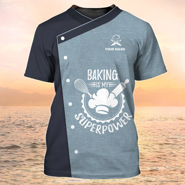 BAKER - Custom Bakery Shirt Gift For Baking & Cake Lover Printed Shirt