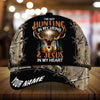 Joycorners I've Got Hunting In My Heart Jesus In my Veins 3D Multicolor Personalized Cap