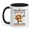 Joycorners Did I Piss You Off That's Great Cow Two Tone Mug