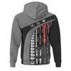Joycorners Mechanic Shirt Tools Design, Adjustable Wrench, Socket Set, Gear Icons, Cool Work Shirt For Men, Mechanics & Auto Enthusiasts, Perfect Gift PT2609