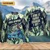 Joycorners Bass Jumpers Fishing Shirts, I Jerk It Every Chance I Get, SPF Long Sleeve Shirts, Fishing Shirts For Men