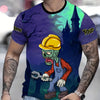Joycorners Custom Name Zombie Mechanic T Shirt Haunted House Halloween Shirt For Mechanic PT2609