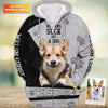 Joycorners Welsh Corgi Lover Humans Suck Get A Dog 3D Custom Name And Dog Full Print Shirts