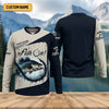 Joycorners Bass Fishing Shirt, Long Sleeve Sun Shirt, Camo Long Sleeve Shirt, Mens Fishing Shirt
