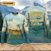 Joycorners Legends Cast Together, Fishing UPF Shirts, Men Jersey, Men Button Down Shirt, Mens Casual Shirts