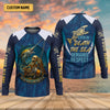 Joycorners Marlin Fishing SPF Shirts, Dead Man and The Sea Fishing Shirts For Men, Funny Fisherman Gift