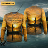 Joycorners Someone I Love Is Fishing In Heaven Fishing Memorial SPF Shirt For Men, Gift For Fisherman